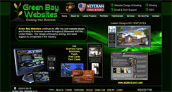 Desktop Screenshot of greenbaywebsites.net